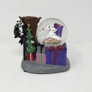 Disney Night Before Christmas Musical Snow Globe Jack Skellington WORKS